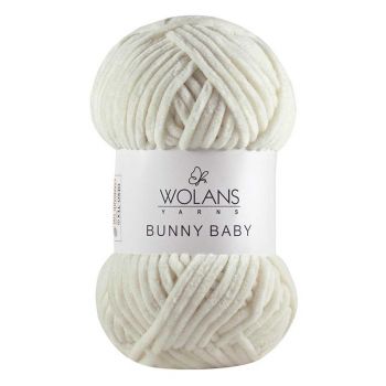 Пряжа Wolans Bunny Baby, цвет № 34 (Светло-бежевый)