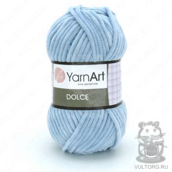 Пряжа YarnArt Dolce, цвет № 749 (Голубой)
