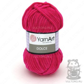 Пряжа YarnArt Dolce, цвет № 759 (Малиновый)