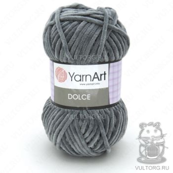Пряжа YarnArt Dolce, цвет № 760 (Серый)