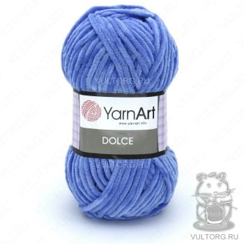 Пряжа YarnArt Dolce, цвет № 777 (Голубой)