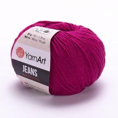 Пряжа YarnArt Jeans, цвет № 91 (Фуксия)
