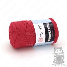 Пряжа YarnArt Macrame Cotton, цвет № 773 (Красный)