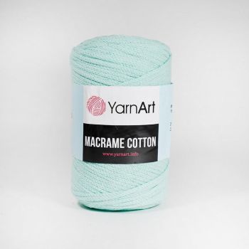 Пряжа YarnArt Macrame Cotton, цвет № 775 (Мятный)
