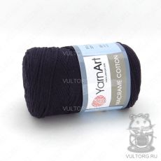 Пряжа YarnArt Macrame Cotton, цвет № 782 (Темно-синий)