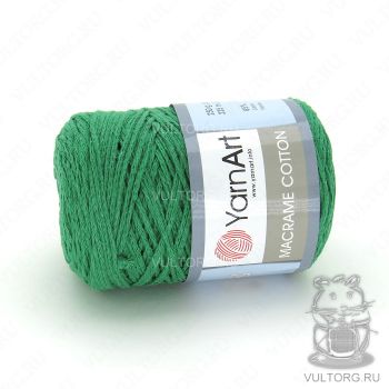 Пряжа YarnArt Macrame Cotton, цвет № 784 (Травяной)