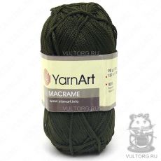 Пряжа Macrame YarnArt, цвет № 164 (Темно-зелёный)