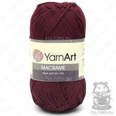 Пряжа Macrame YarnArt, цвет № 145 (Бордовый)