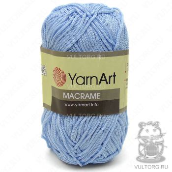 Пряжа Macrame YarnArt, цвет № 133 (Светло-голубой)