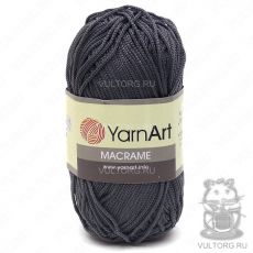 Пряжа Macrame YarnArt, цвет № 159 (Темно-серый)