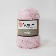 Пряжа YarnArt Mink, цвет № 347 (Розовый)