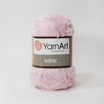Пряжа YarnArt Mink, цвет № 347 (Розовый)