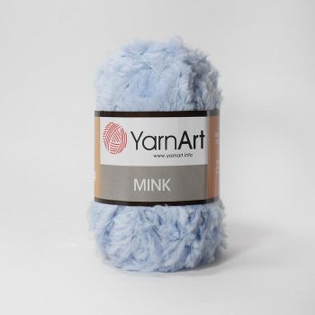 Пряжа YarnArt Mink, цвет № 351 (Голубой)