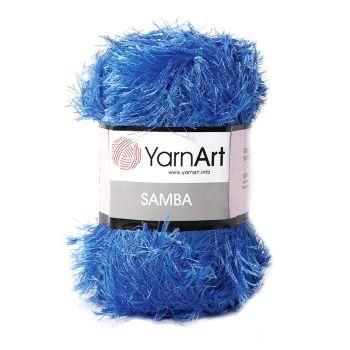 Пряжа YarnArt Samba, цвет № 40 (Темно-голубой)