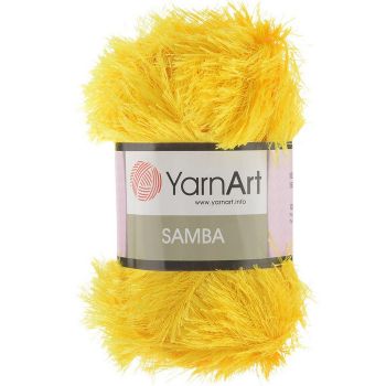 Пряжа YarnArt Samba, цвет № 5500 (Желтый)