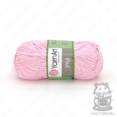 Пряжа YarnArt Style, цвет № 660 (Светло-розовый)