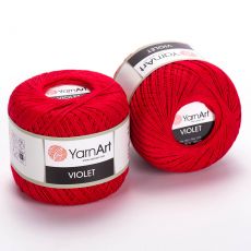 Пряжа YarnArt Violet, цвет № 6328 (Красный)