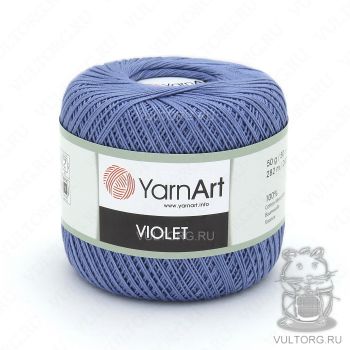 Пряжа YarnArt Violet, цвет № 5351 (Голубой)