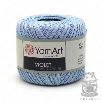 Пряжа YarnArt Violet, цвет № 4917 (Голубой)