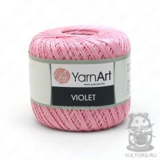Пряжа YarnArt Violet, цвет № 6313 (Розовый)