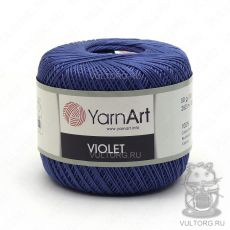 Пряжа YarnArt Violet, цвет № 0154 (Синий)