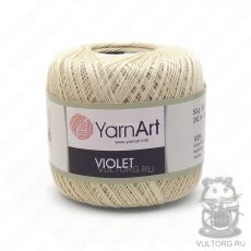 Пряжа YarnArt Violet, цвет № 6194 (Светло-бежевый)